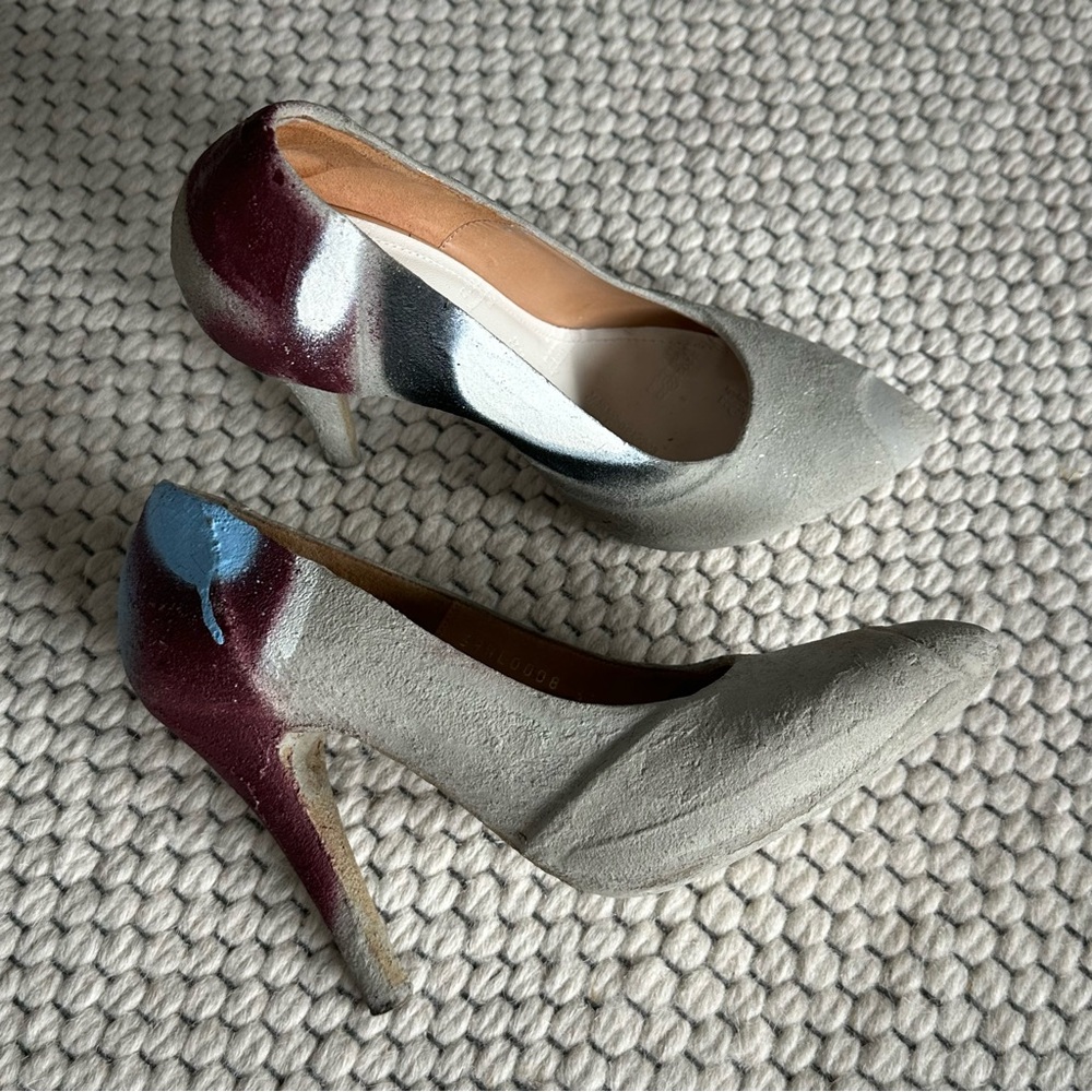 Maison Margiela Graffiti Cement Pumps